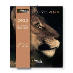 Calendrier 2026 - Bestiaire du Louvre - 15,5x18cm Calendriers Et Agendas