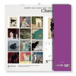 Calendrier 2026 - Chats - 30x30 cm