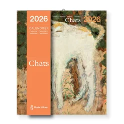 Calendrier 2026 - Chats - 15,5x18cm