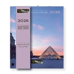 Outlet Calendrier 2026 - Chefs-d'œuvre du Louvre - 15,5x18cm Calendriers Et Agendas