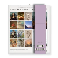 Outlet Calendrier 2026 - Chefs-d'œuvre du Louvre - 15,5x18cm Calendriers Et Agendas