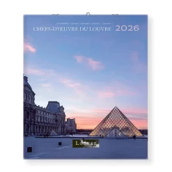 Outlet Calendrier 2026 - Chefs-d'œuvre du Louvre - 15,5x18cm Calendriers Et Agendas