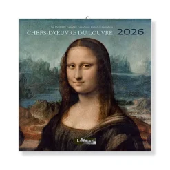 Discount Calendrier 2026 - Chefs-d'œuvre du Louvre - 30x30 cm Calendriers Et Agendas
