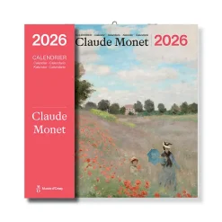 Calendrier 2026 - Claude Monet - 30x30 cm