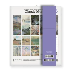 Calendrier 2026 - Claude Monet - 15,5x18cm
