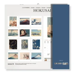 Calendrier 2026 - Hokusai - 30x30 cm