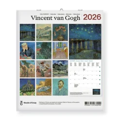 Hot Calendrier 2026 - Vincent van Gogh - 15,5x18cm Calendriers Et Agendas