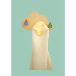 Cape de bain Citron
