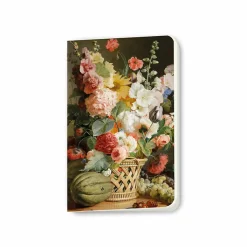 Online Carnet Antoine Berjon - Fruits et fleurs dans une corbeille d'osier, 1810 Cahiers Et Carnets