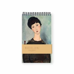Carnet de croquis 30 feuilles Amedeo Modigliani - La chevelure noire, dit aussi Jeune fille brune assise, 1918 Cahiers Et Carnets
