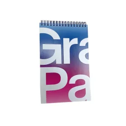 Carnet de croquis à spirale 30 feuilles Logo Grand Palais