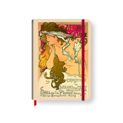 Carnet à élastique Alphonse Mucha - Salon des cent, 1896