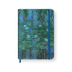 New Carnet à élastique Claude Monet - Nymphéas bleus, entre 1916 et 1919 Cahiers Et Carnets
