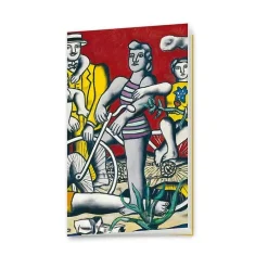 Carnet - Léger "Les loisirs sur fond rouge"