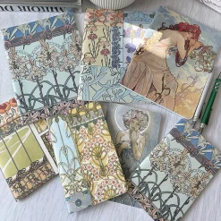 Outlet Carnet Mucha Documents décoratifs Cahiers Et Carnets