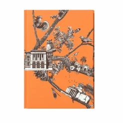 Carnet 100 pages A5 Madrid Prado - Musée du Prado - Orange