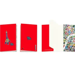 Carnet "Plan de Paris" - Tour Eiffel