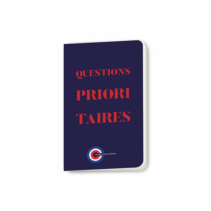 Outlet Carnet Questions prioritaires - Conseil constitutionnel Cahiers Et Carnets