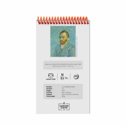 Carnet Smartbook Vincent van Gogh - Portrait de l'artiste - Orsay x Papier Tigre