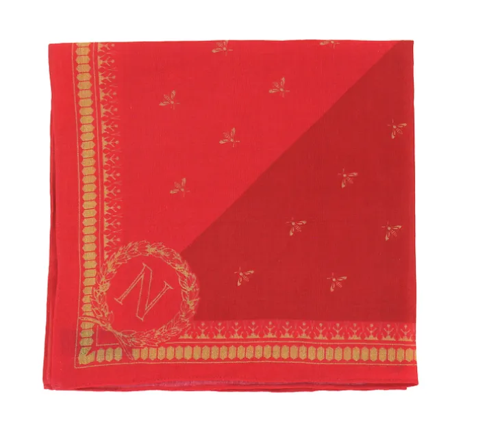 Carré Emblèmes Napoléon - Rouge
