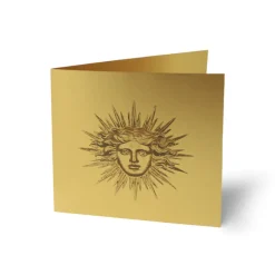 Discount Carte double avec enveloppe - Apollon ou Soleil Cartes Et Marques Pages