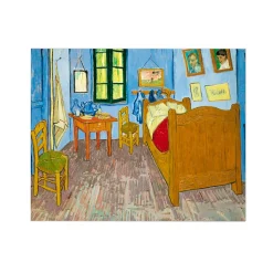 Carte double avec enveloppe - Van Gogh La chambre