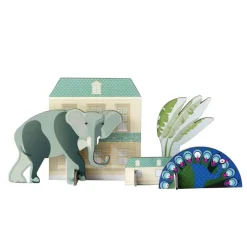 Sale Carte pop out Ménagerie du roi - Éléphant Loisirs Créatifs