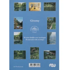 10 Cartes doubles avec enveloppes - Giverny