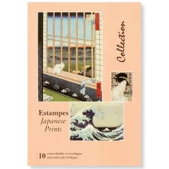 10 Cartes doubles et enveloppes - Estampes