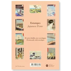 10 Cartes doubles et enveloppes - Estampes