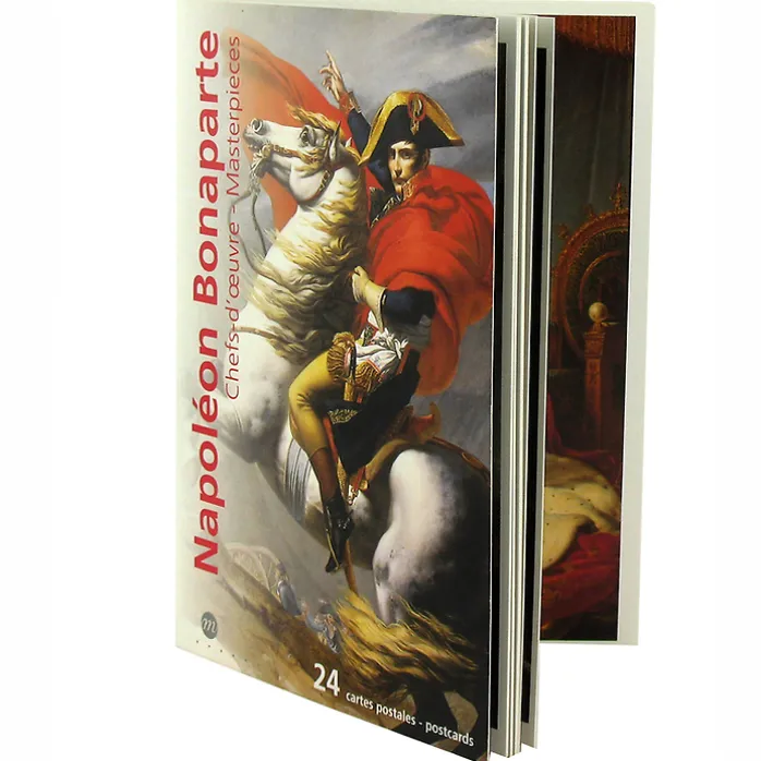 24 cartes postales - Chefs-d'œuvre Napoléon Bonaparte