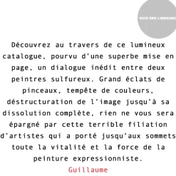 Sale Chaïm Soutine / Willem de Kooning. La peinture incarnée - Catalogue d'exposition Catalogues D'Exposition