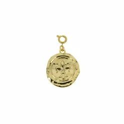 Charm Château de Versailles - Médaille Fleur de lys - Les Cleias
