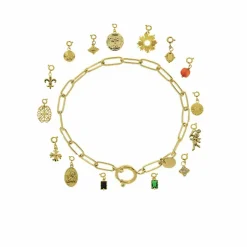 Discount Charm Château de Versailles - Strass noir - Les Cleias Colliers Et Pendentifs