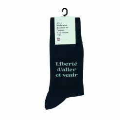 Clearance Chaussettes Conseil constitutionnel - Liberté d'aller et venir 41/46 Homme Accessoires Homme|Chaussettes