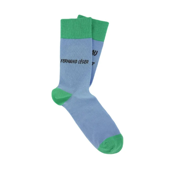 Chaussettes Le beau est partout 41/46 - Verte