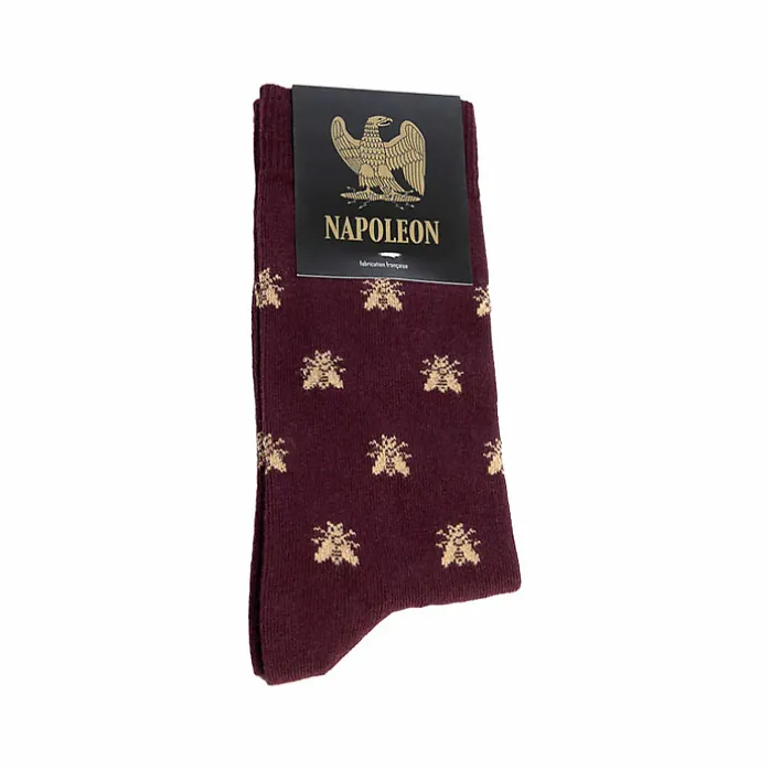 Chaussettes Napoléon Abeilles d'or - Maison Broussaud