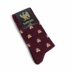 Chaussettes Napoléon Abeilles d'or - Maison Broussaud