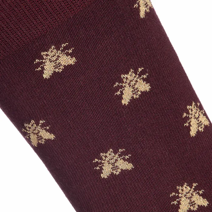 Chaussettes Napoléon Abeilles d'or - Maison Broussaud