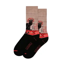 Chaussettes Tournée du Chat Noir