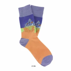 Chaussettes Vincent van Gogh - L'Église d'Auvers-sur-Oise 36 au 46 Chaussettes