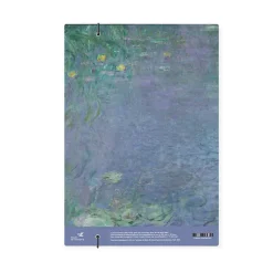 Chemise à élastique Claude Monet - Nymphéas, Matin - A4