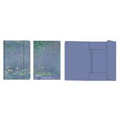 Chemise à élastique Claude Monet - Nymphéas, Matin - A4