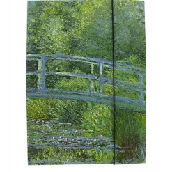 Chemise à élastique Claude Monet - Le Bassin aux Nymphéas, Harmonie Verte, 1899 - A4 Chemises Et Sous-Chemises