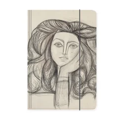 Outlet Chemise à élastique Pablo Picasso - Portrait de Françoise, 1946 - A4 Chemises Et Sous-Chemises
