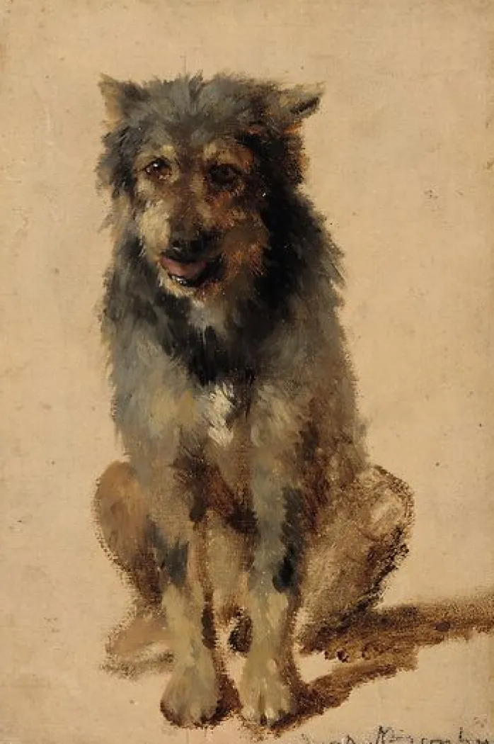 Chien (panneaux aluminium)