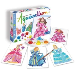 Hot Coffret Aquarellum Junior - Princesses Loisirs Créatifs