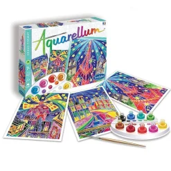 Coffret Aquarellum - Paris by night