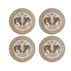 Outlet Coffret 4 assiettes canapés - Chevaux du vent Ø16,5cm - Faïencerie de Gien Art De La Table