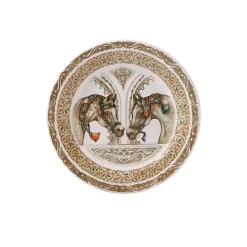 Outlet Coffret 4 assiettes canapés - Chevaux du vent Ø16,5cm - Faïencerie de Gien Art De La Table